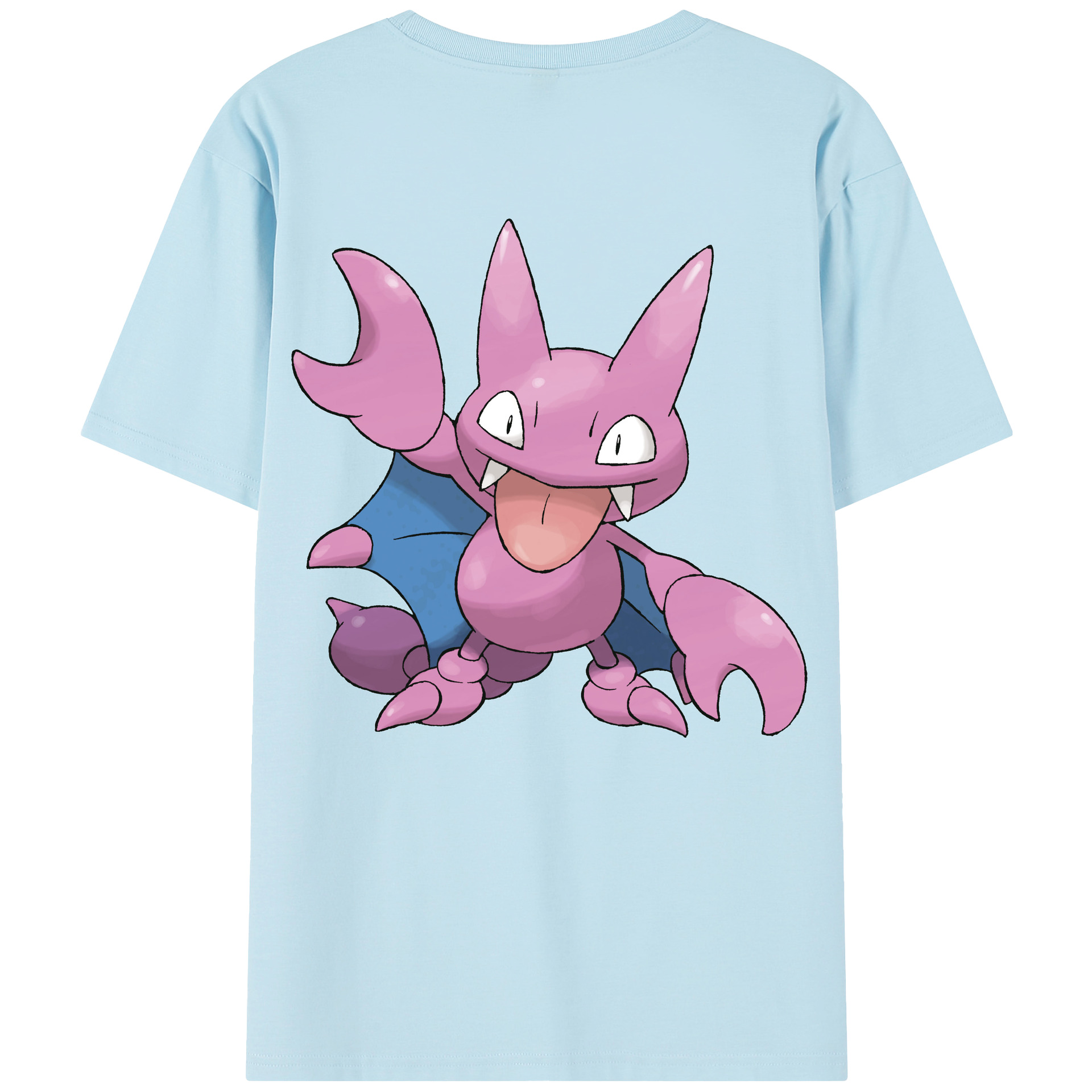 （画像用） ポケットモンスター Pokémon 綿100％半袖Tシャツ（背面プリント）
